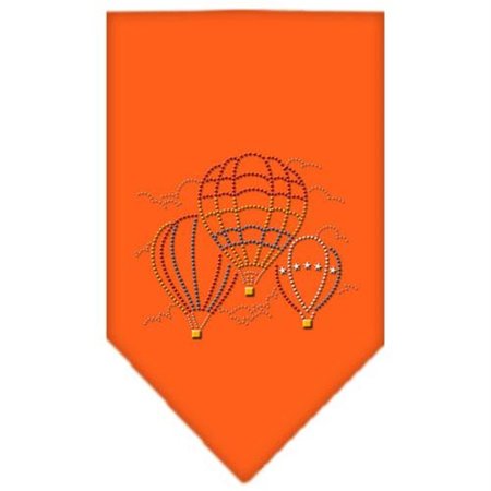 UNCONDITIONAL LOVE Hot Air Ballons Rhinestone Bandana Orange Small UN802711